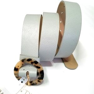 New, Belt mint green, womens size M/L